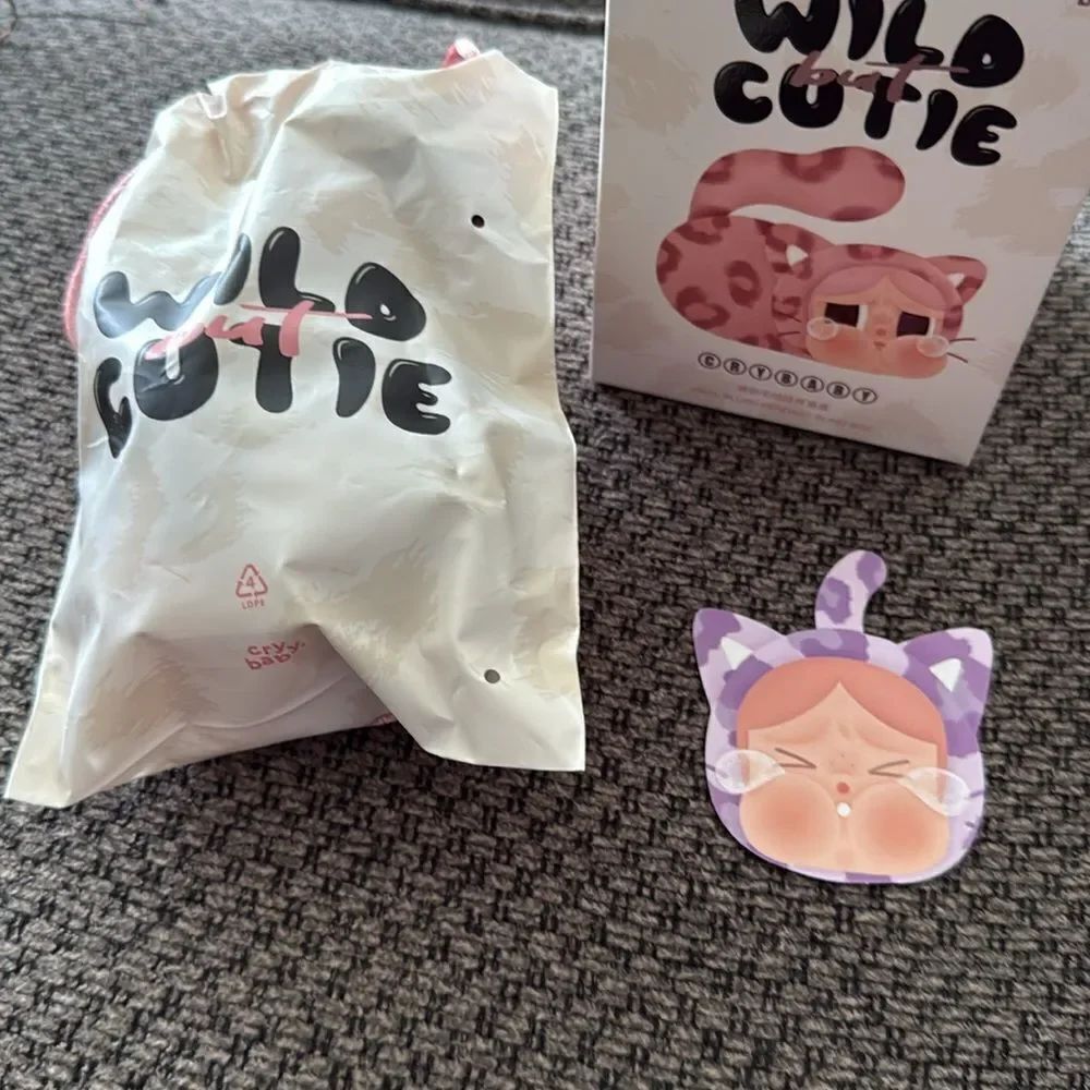NWT Popmart purple wild but cutie